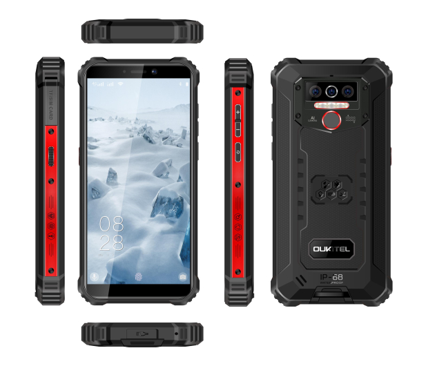 OUKITEL WP5 Pro 4/64GB 8000mAh czarny - 582462 - zdjęcie 8